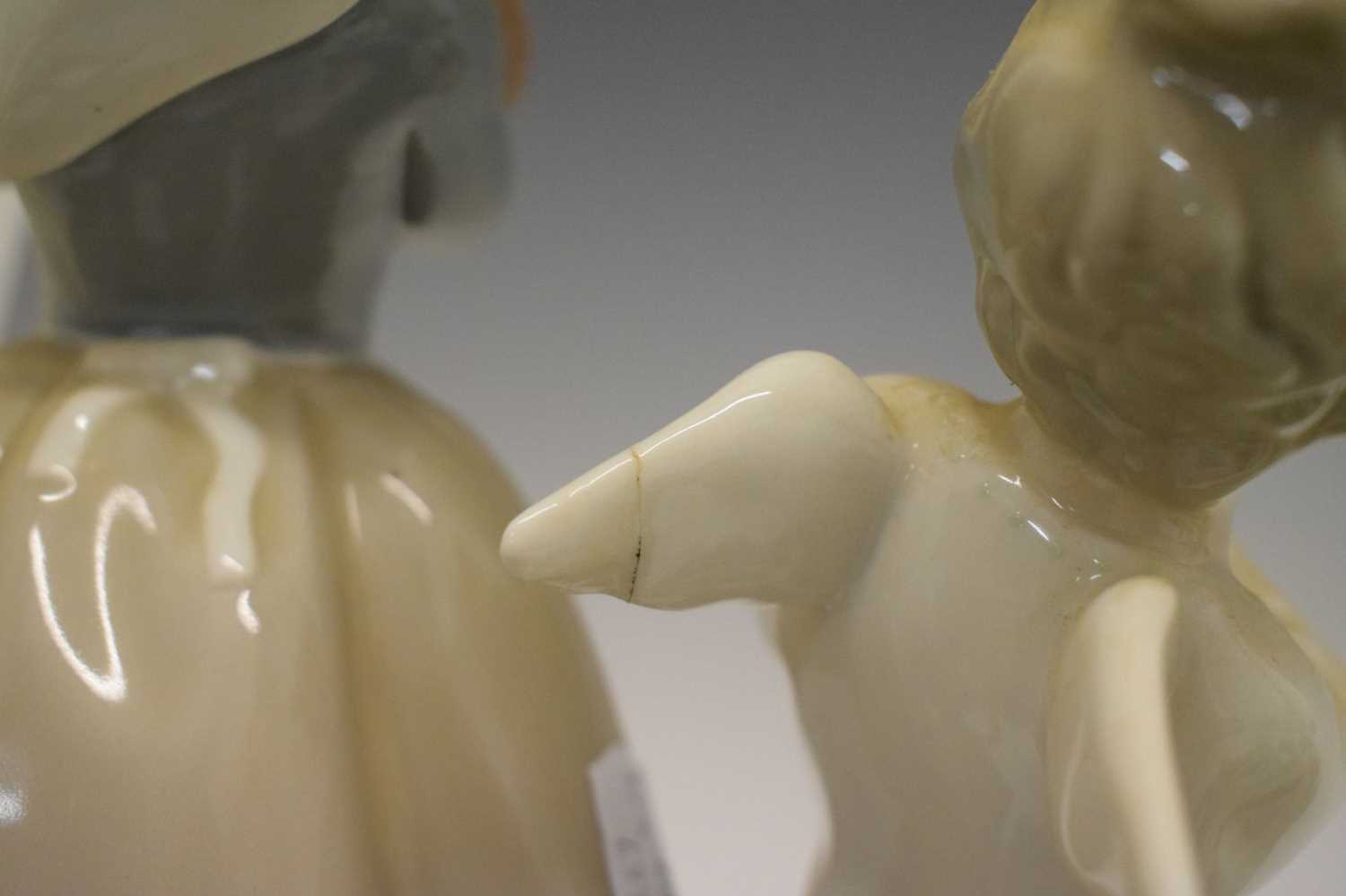 Lladro - Group of eleven porcelain figures/figure groups and Nao figure - Image 4 of 14