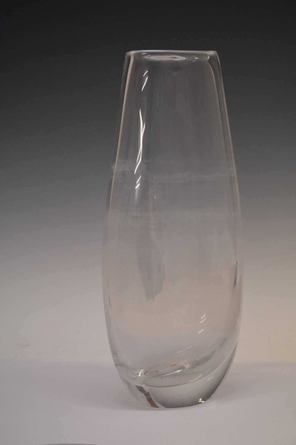 Mid 20th Century glass vase by Kosta, Sweden, - Image 3 of 8