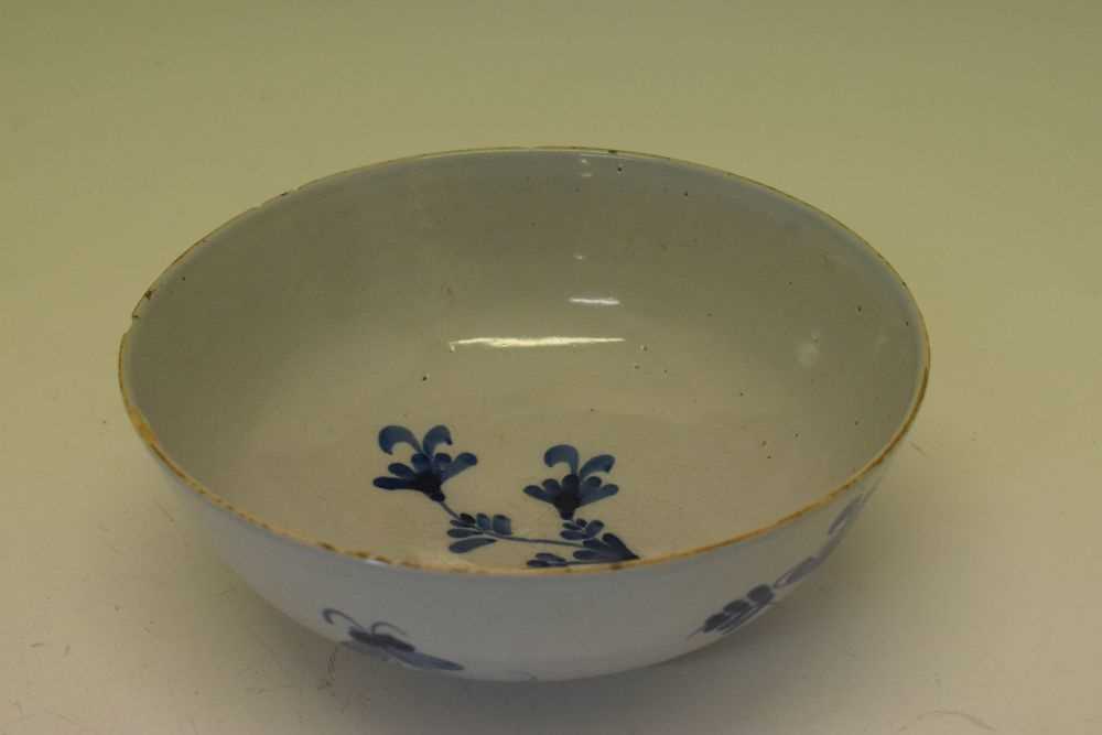 18th Century English Delftware bowl, - Image 4 of 9