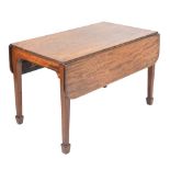 Mahogany drop leaf occasional/dining table