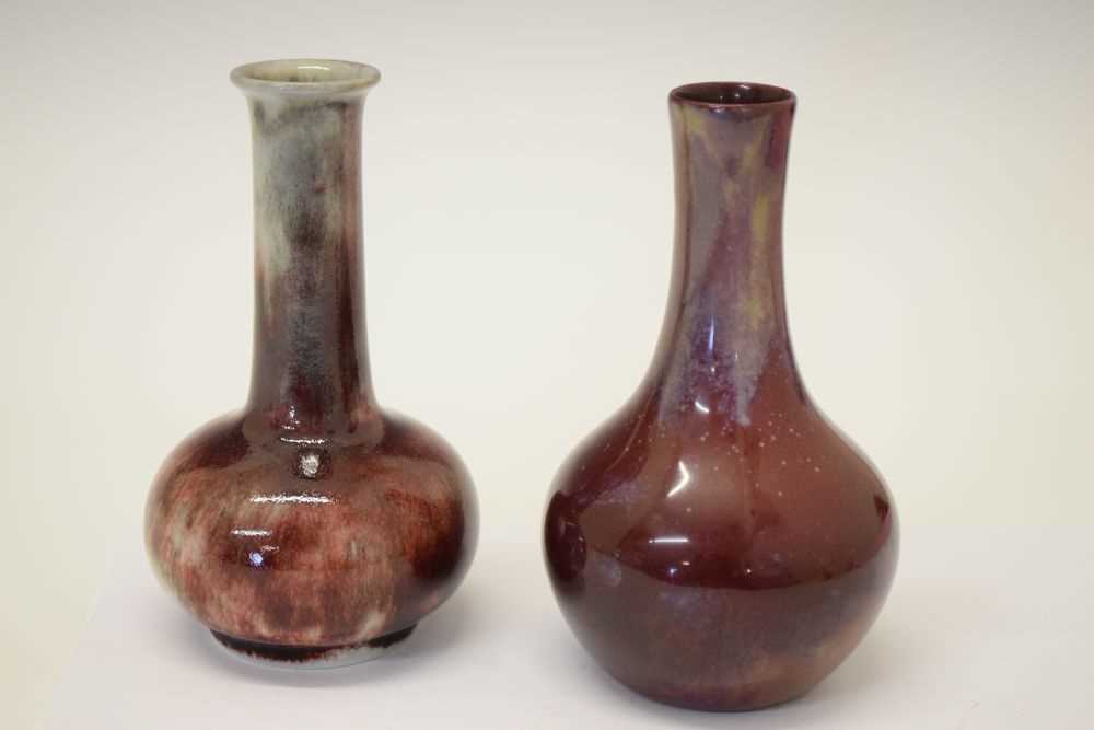 Bernard Moore – high-fired copper glaze vase - Image 3 of 9