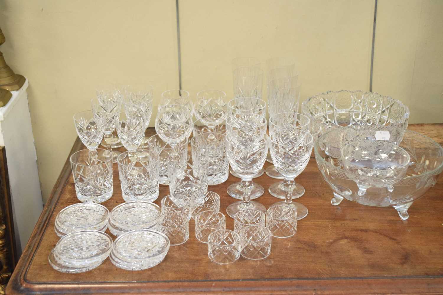 Quantity of Royal Brierley crystal glasses - Image 11 of 20