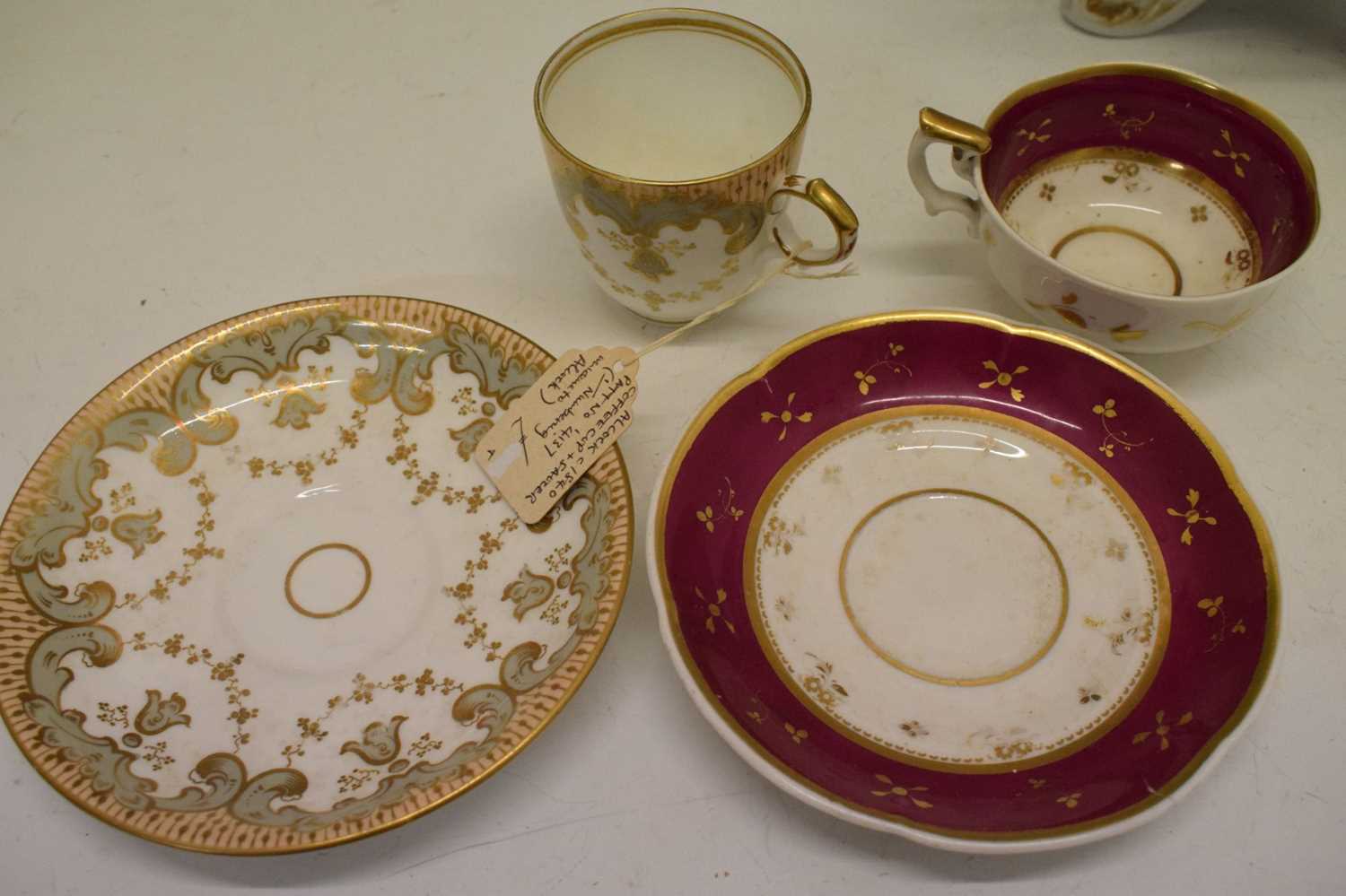 Quantity of assorted 19th Century ceramics, - Image 12 of 14