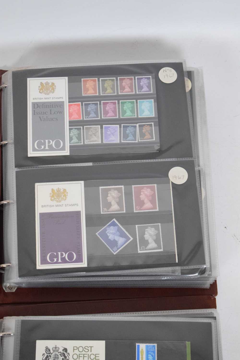 Collection of GB postage stamp presentation packs in ten Royal Mail albums - Image 4 of 21