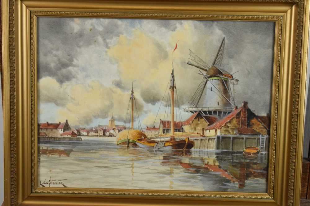 'L. van Staaten', (Hermanus II Koekkoek,1836 -1909) - Image 2 of 6