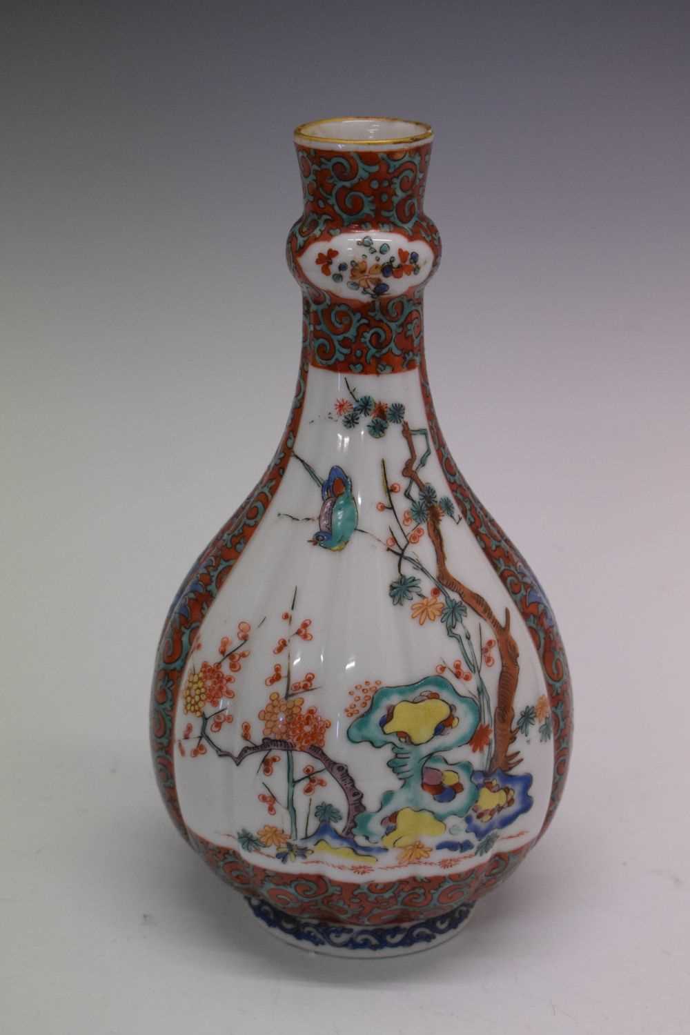 19th Century French guglet vase, in Japanese style - Image 3 of 8