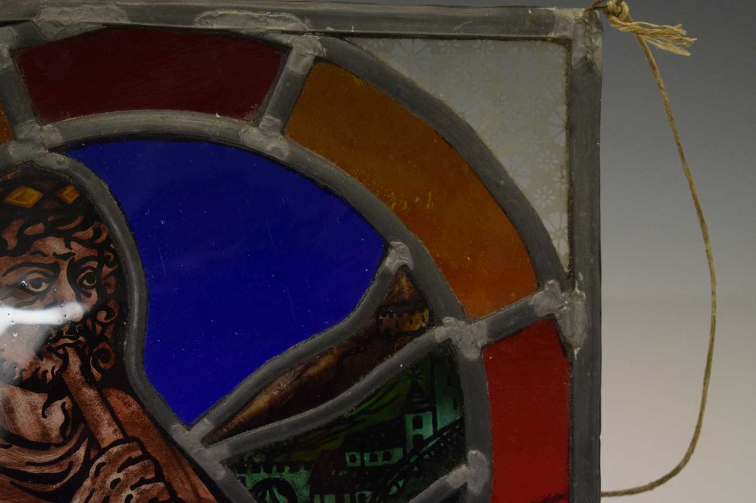Stained glass panel - Image 4 of 6
