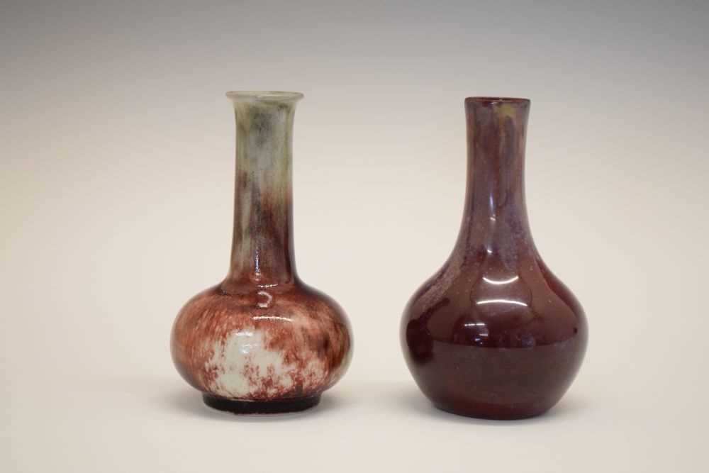 Bernard Moore – high-fired copper glaze vase - Image 9 of 9