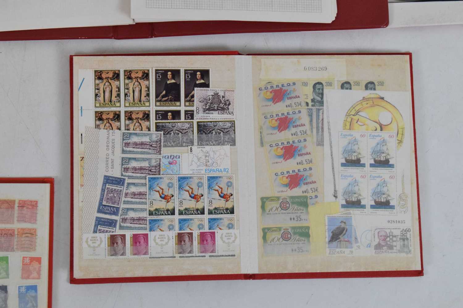 Quantity of World stamps in albums - Image 3 of 16