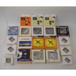 Seventeen boxed 1:400 scale TriStar and other branded model planes