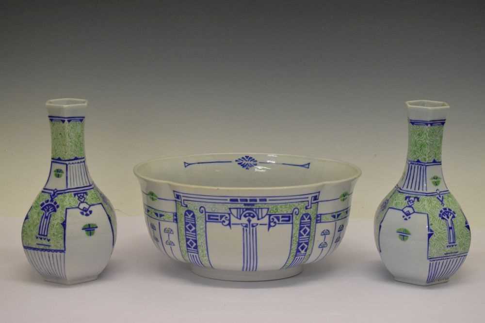 Group of French Art Deco-style ceramics - Image 2 of 17