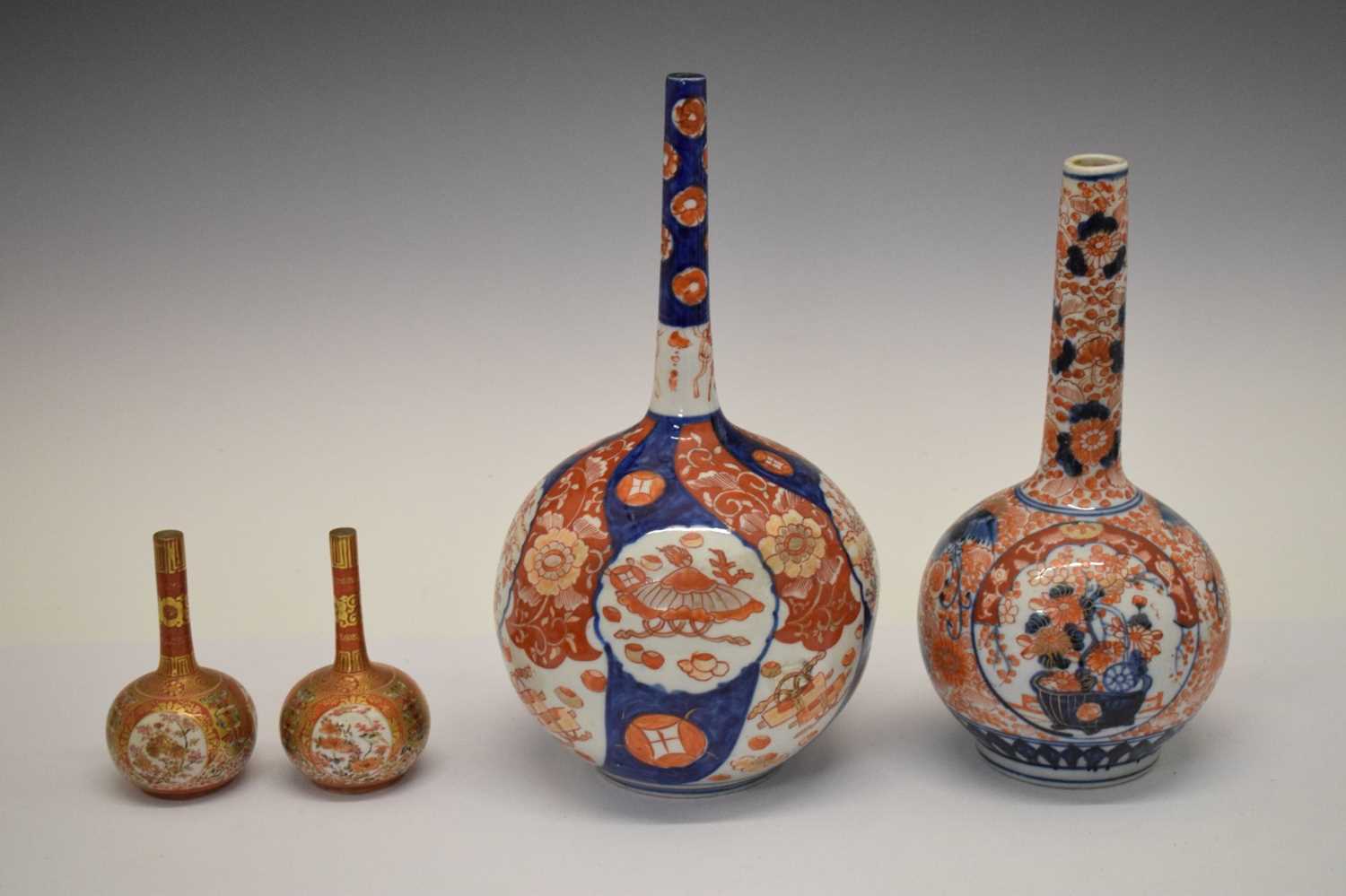 Two Imari pattern vases together with a quantity of Japanese and Chinese ceramics - Image 16 of 22