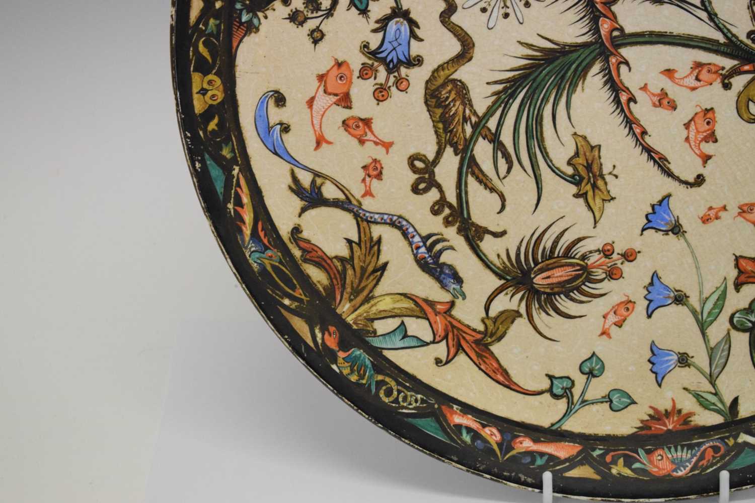 Aesthetic Charger 'Japanese Design, Howell & James Art Pottery Exhibition 1885' - Image 2 of 8