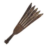 Cast iron eel fork