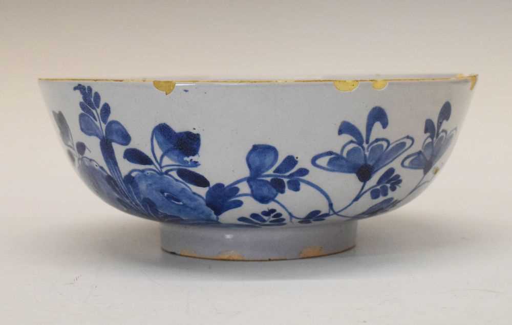 18th Century English Delftware bowl,