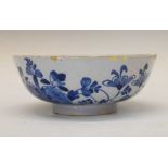 18th Century English Delftware bowl,