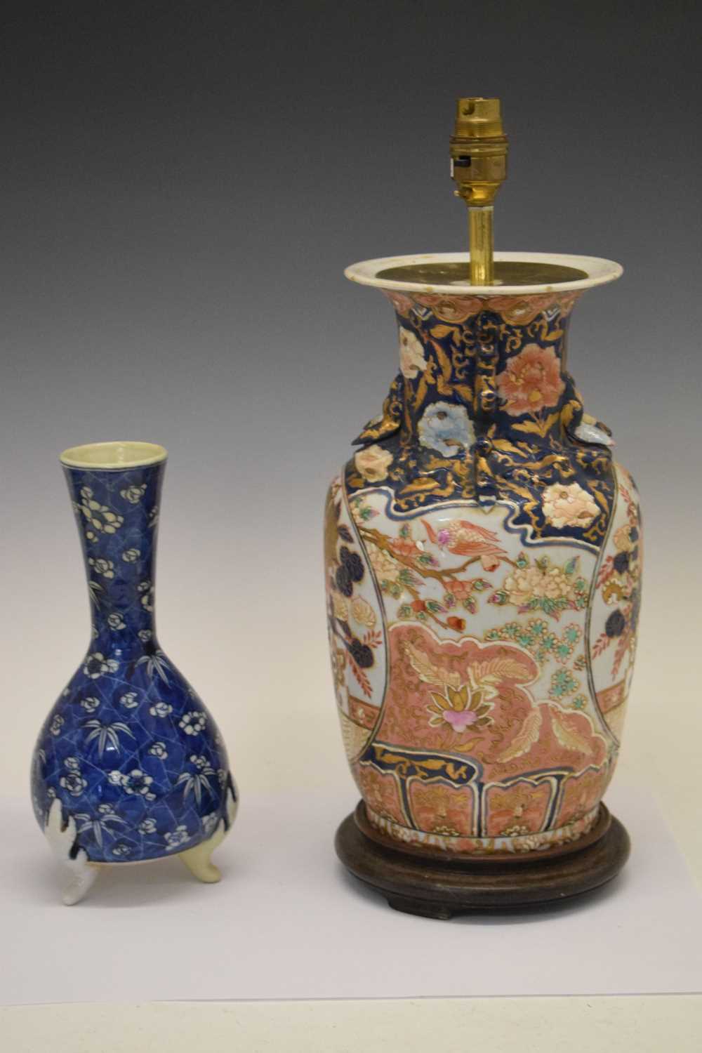 Pair of Chinese pottery vases with dragon decoration, - Image 9 of 18