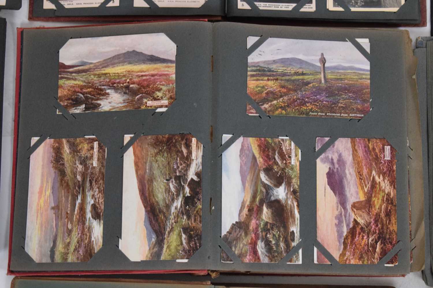 Quantity of early 20th Century postcard albums to include greetings, topography, etc. - Image 6 of 19