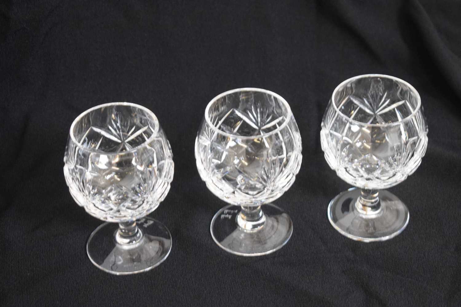 Quantity of Royal Brierley crystal glasses - Image 4 of 20