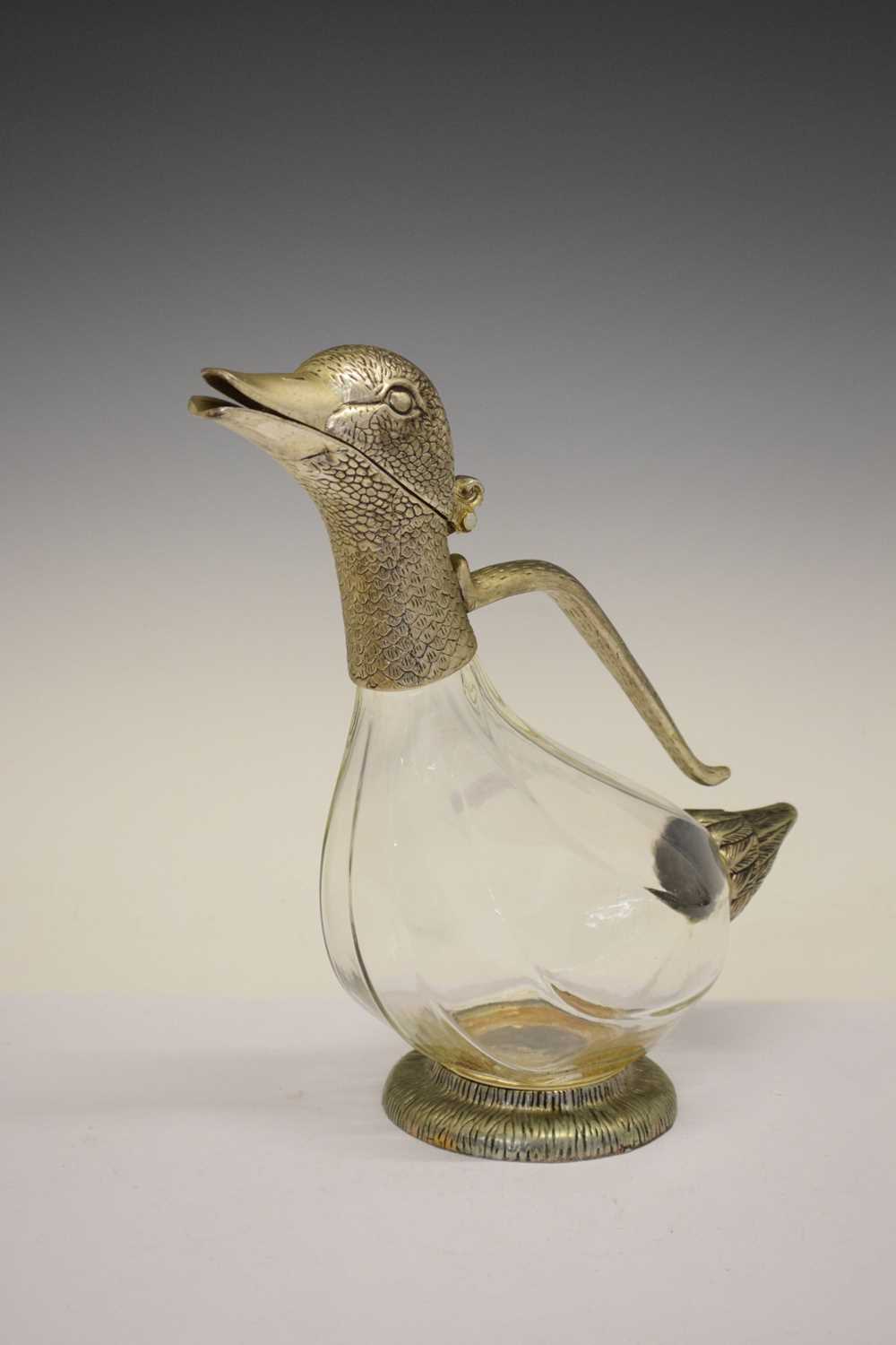 Reproduction 'Duck' claret jug - Image 6 of 6