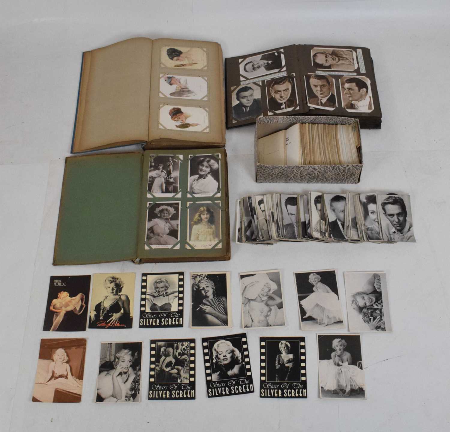 Group of early 20th Century postcards of Hollywood and other celebrities