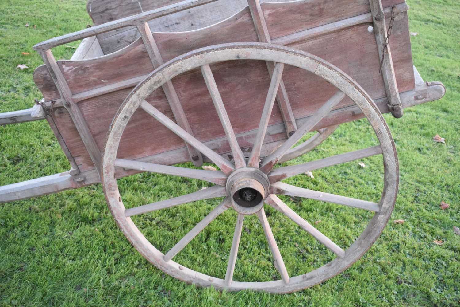 Antique wooden cart - Image 2 of 12