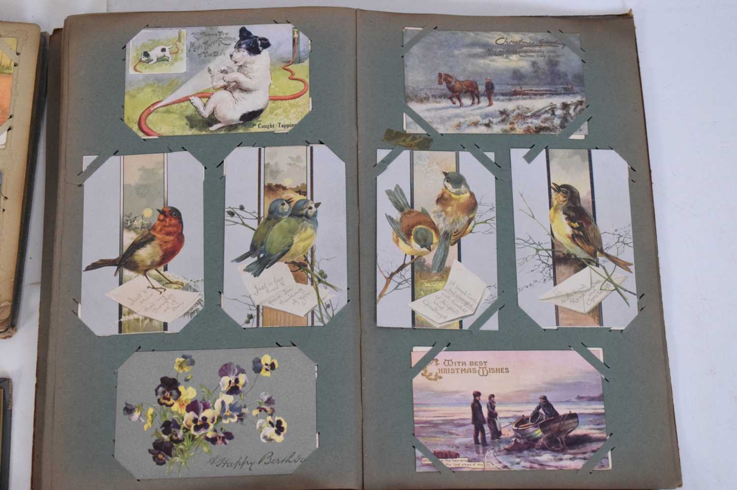 Quantity of early 20th Century postcard albums, - Image 17 of 17