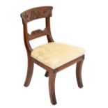 Regency dining chair, ex Roy Strong Collection