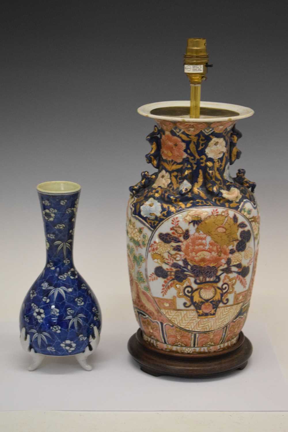 Pair of Chinese pottery vases with dragon decoration, - Image 10 of 18