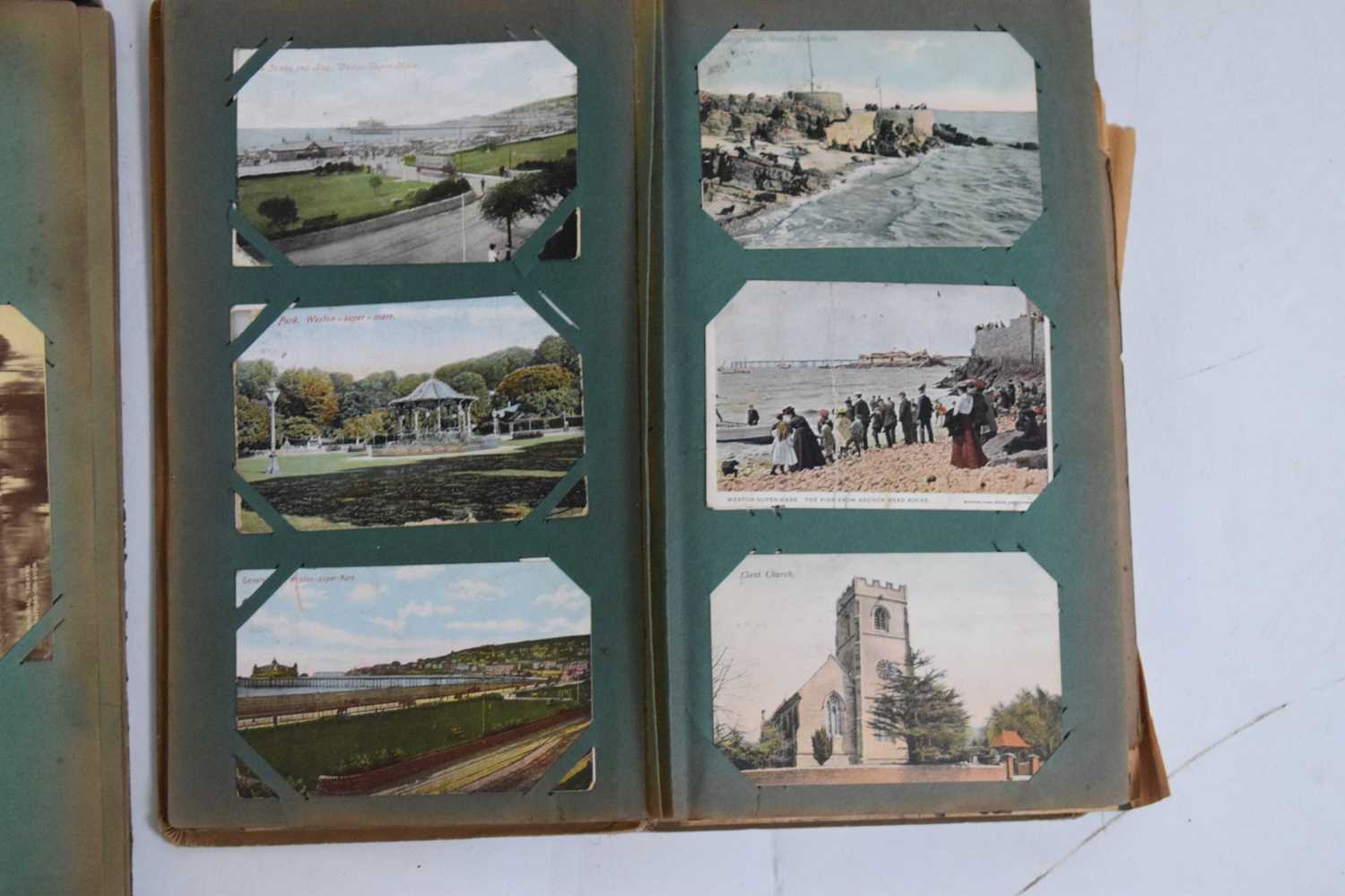 Quantity of early 20th Century postcard albums, - Image 11 of 16
