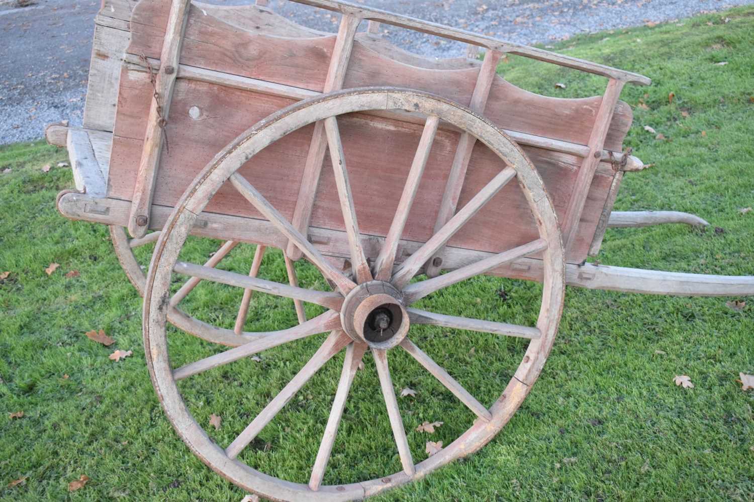 Antique wooden cart - Image 6 of 12