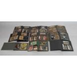 Quantity of early 20th Century postcard albums to include greetings, topography, etc.
