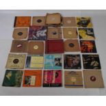 Collection of early jazz 78s