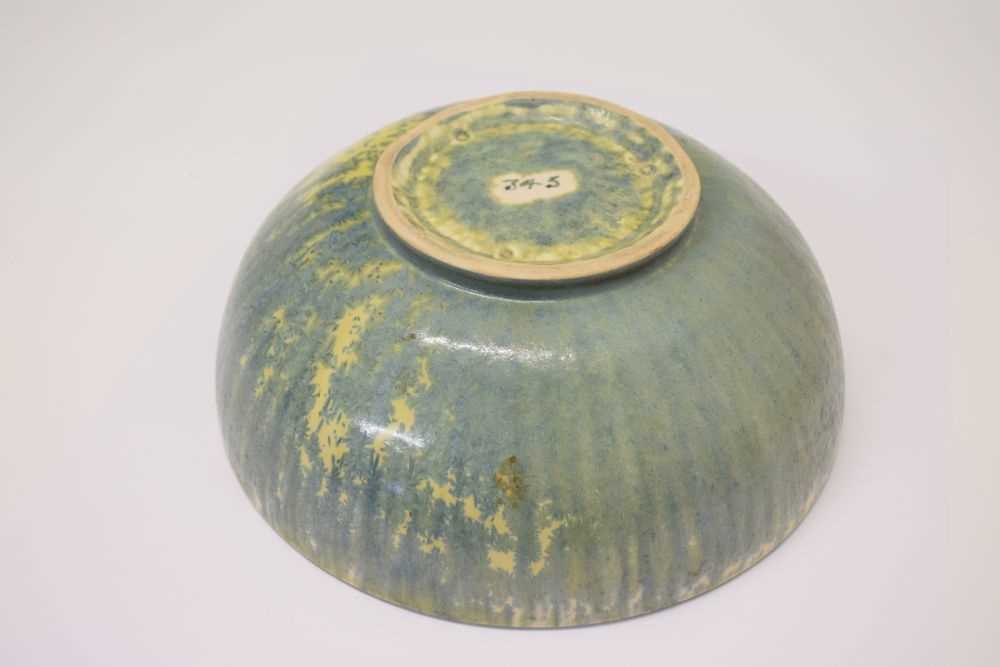 Ruskin Pottery - Crystaline glaze trial bowl - Image 7 of 8