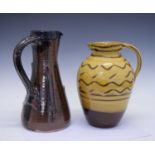 Jeremy Leach studio pottery jug