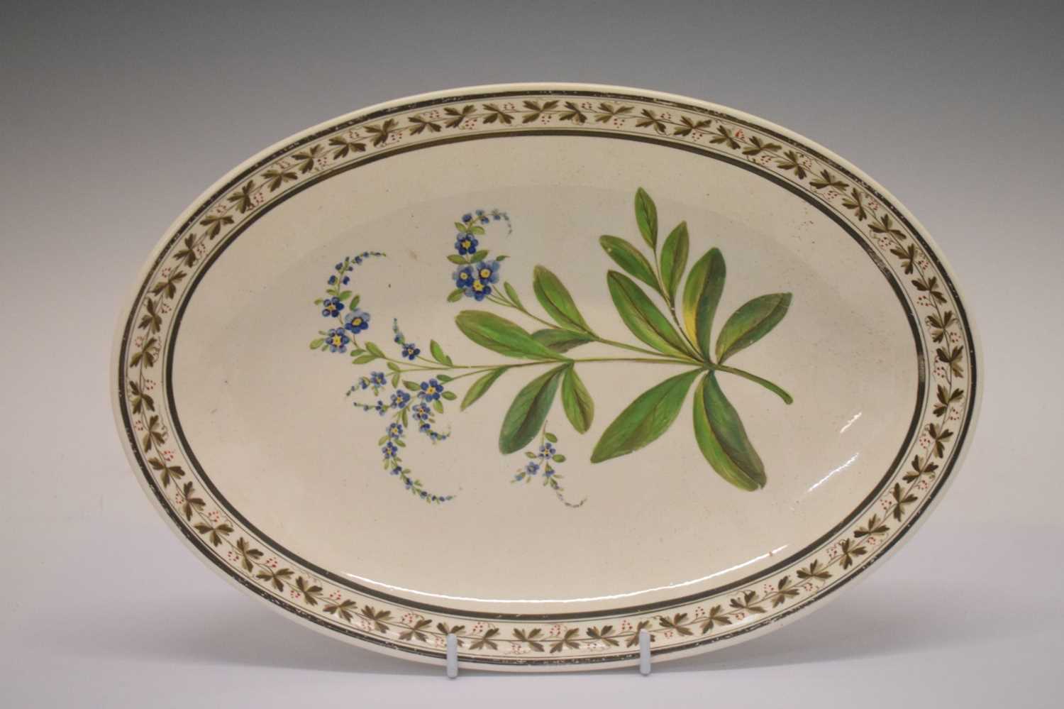 Early 19th Century Wedgwood cream ware oval dish,