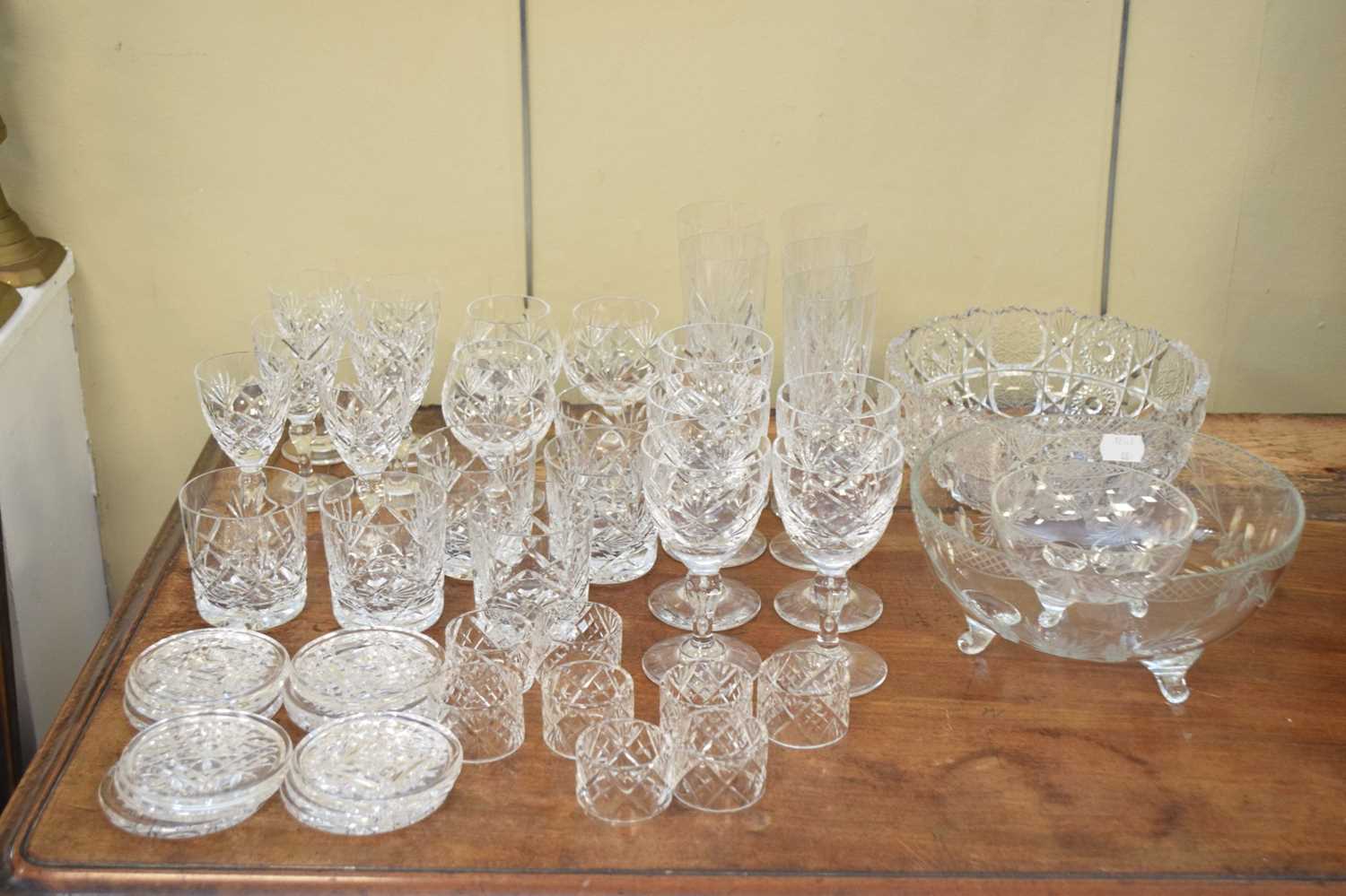 Quantity of Royal Brierley crystal glasses - Image 12 of 20