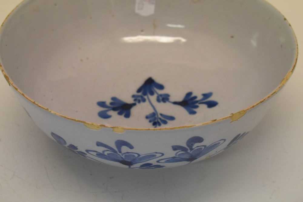 18th Century English Delftware bowl, - Image 5 of 9