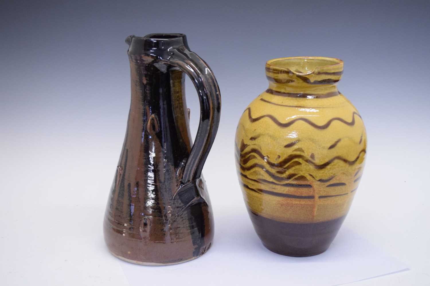 Jeremy Leach studio pottery jug - Image 2 of 11