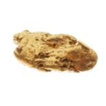 Gold nugget, 33mm wide approx, 25g approx