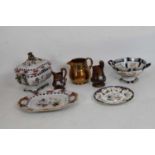 Quantity of 19th Century ceramics,