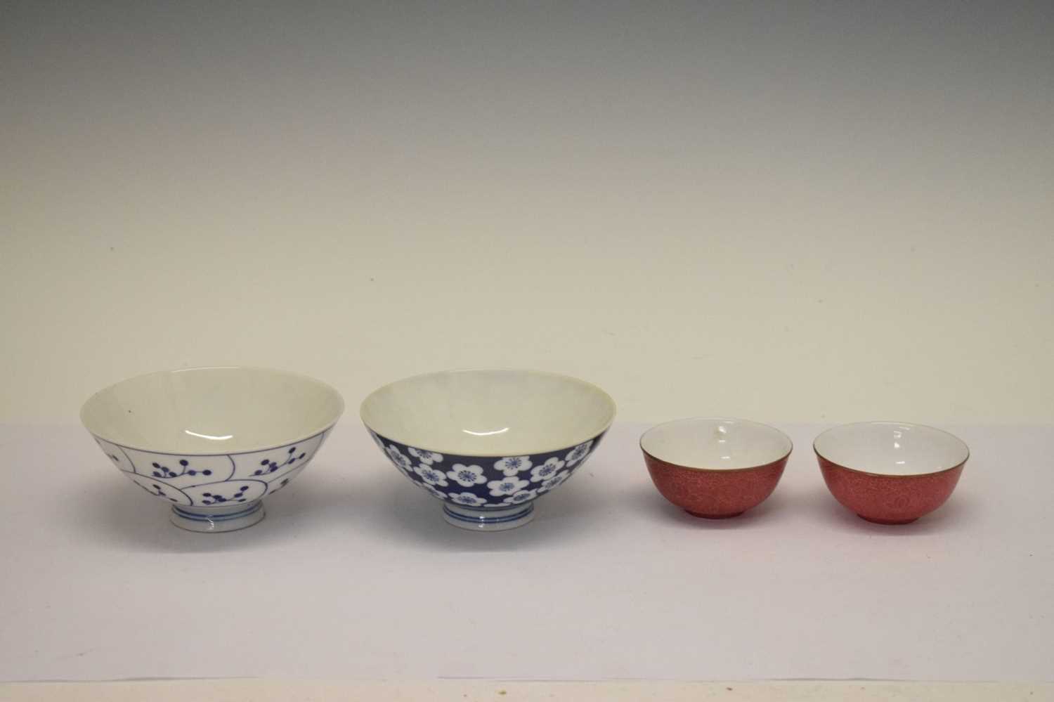 Two Imari pattern vases together with a quantity of Japanese and Chinese ceramics - Image 6 of 22