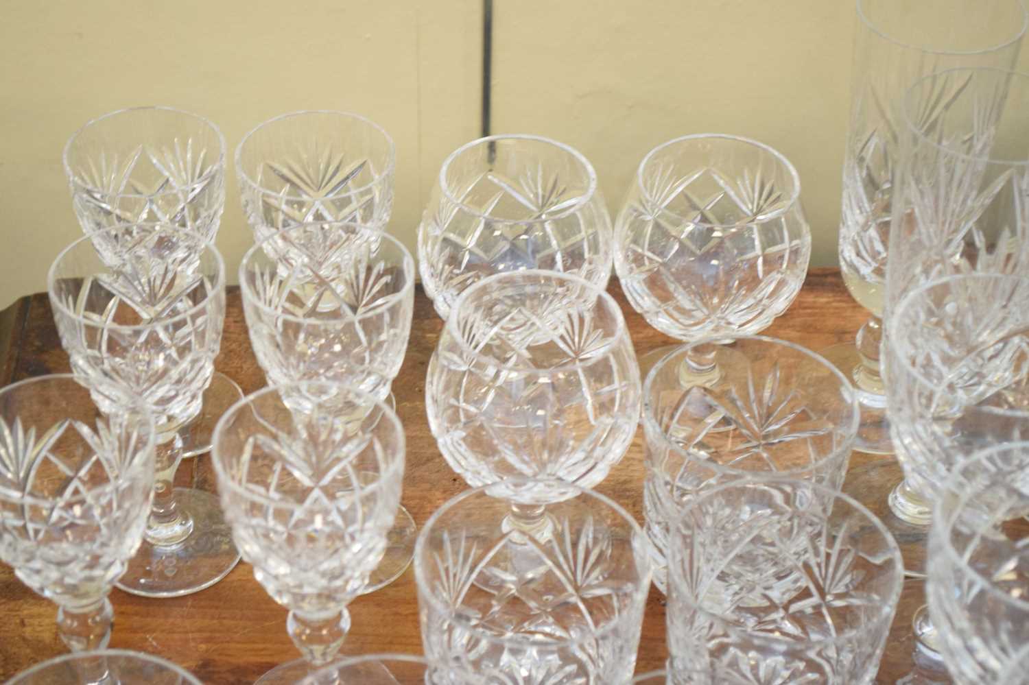 Quantity of Royal Brierley crystal glasses - Image 13 of 20