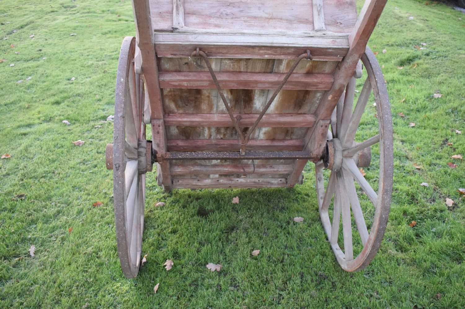 Antique wooden cart - Image 9 of 12