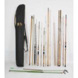 Quantity of freshwater rods and bag