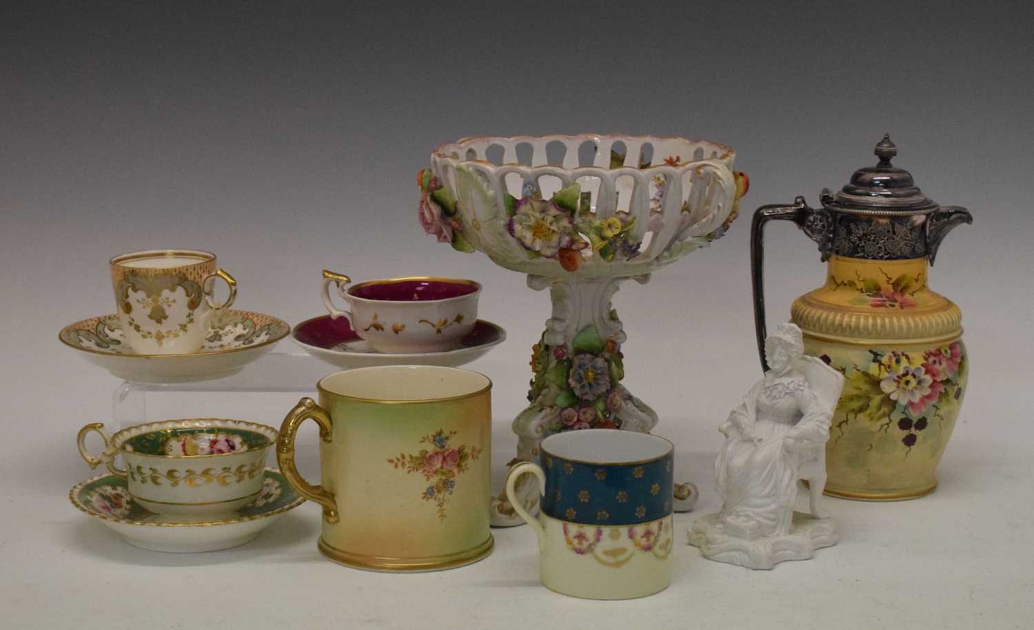 Quantity of assorted 19th Century ceramics,