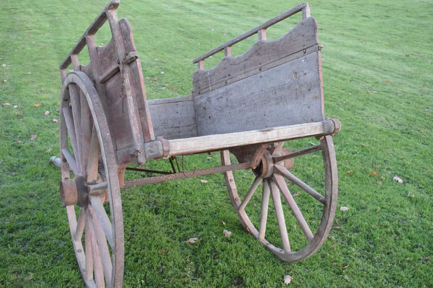 Antique wooden cart - Image 5 of 12