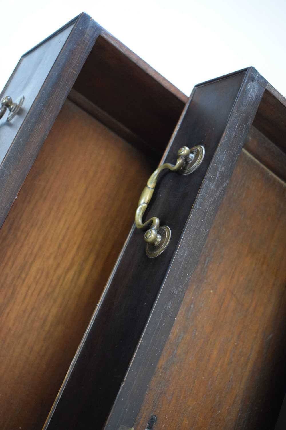 George III mahogany chest of drawers - Image 6 of 9