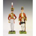 Two 20th Century Dresden figures