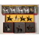Britains - Five boxed military sets to include; The Hollow Cast Collection